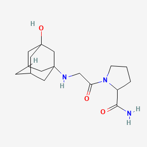 molecular formula C₁₇H₂₇N₃O₃ B1148176 Vildagliptin Impurity A CAS No. 565453-39-6