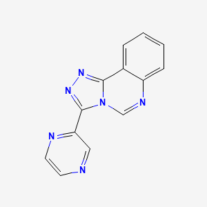 3-(Pyrazin-2-yl)[1,2,4]triazolo[4,3-c]quinazoline