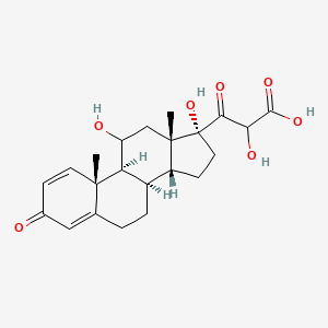 molecular formula C₂₁H₂₆O₆ B1148183 Prednisolone-21-Carboxylic Acid CAS No. 61549-70-0