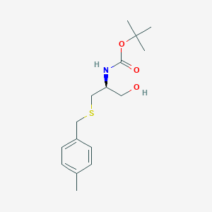 molecular formula C16H25NO3S B1148187 boc-Cysteinol(pmebzl) CAS No. 129397-85-9