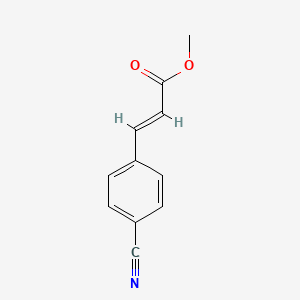 molecular formula C₁₁H₉NO₂ B1148188 (E)-Methyl 3-(4-cyanophenyl)acrylate CAS No. 52116-83-3