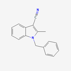 1-benzyl-2-methyl-1H-indole-3-carbonitrile