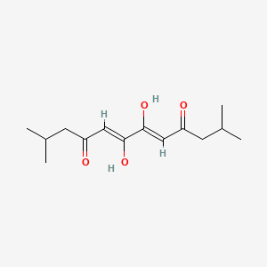 (5Z,7Z)-6,7-dihydroxy-2,11-dimethyldodeca-5,7-diene-4,9-dione