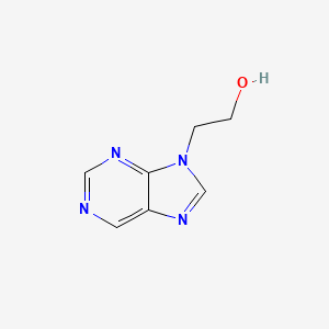 molecular formula C6H7N5 B1148228 9H-嘌呤-9-乙醇 CAS No. 1670-69-5