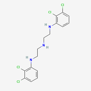 molecular formula C₁₆H₁₇Cl₄N₃ B1148230 阿立哌唑杂质 17 CAS No. 1424857-89-5