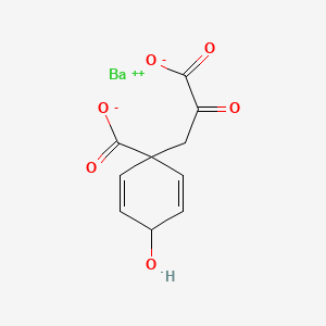 molecular formula C₁₀H₁₀BaO₆ B1148236 前苯酸钡盐 CAS No. 2931-08-0