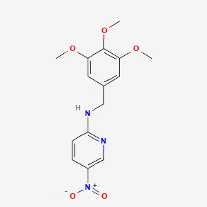 5-nitro-N-(3,4,5-trimethoxybenzyl)pyridin-2-amine