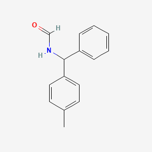 N-[(4-methylphenyl)(phenyl)methyl]formamide