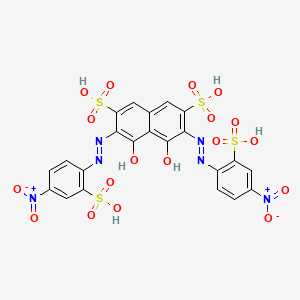 molecular formula C22H14N6Na2O18S4 B1148275 硝磺氮 III CAS No. 1964-89-2