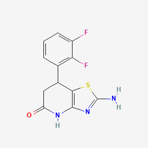 2-amino-7-(2,3-difluorophenyl)-6,7-dihydro[1,3]thiazolo[4,5-b]pyridin-5(4H)-one