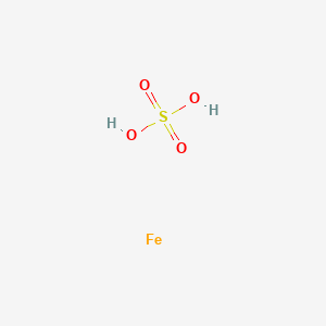 molecular formula Fe2O12S3 B1148324 Iron dextran CAS No. 10124-49-9