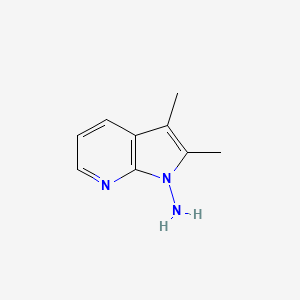 2,3-dimethyl-1H-pyrrolo[2,3-b]pyridin-1-amine