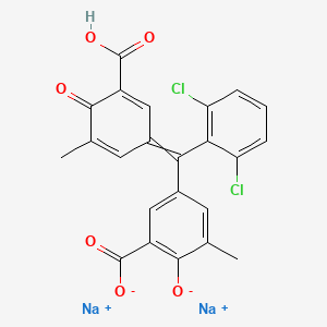 molecular formula C23H14Cl2Na2O6 B1148363 媒染蓝 1 CAS No. 1796-92-5