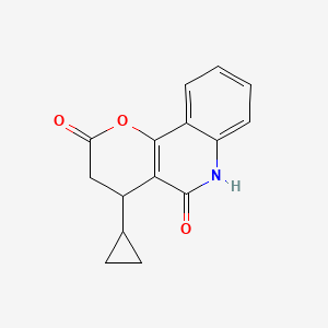 4-cyclopropyl-4,6-dihydro-2H-pyrano[3,2-c]quinoline-2,5(3H)-dione