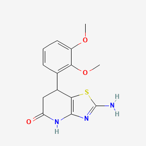 2-amino-7-(2,3-dimethoxyphenyl)-6,7-dihydro[1,3]thiazolo[4,5-b]pyridin-5(4H)-one