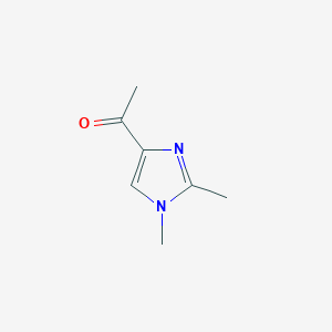 molecular formula C7H10N2O B011484 1-(1,2-Diméthyl-1H-imidazol-4-yl)éthanone CAS No. 103747-86-0