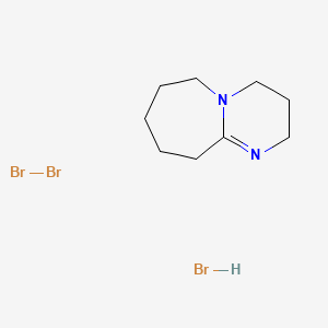 molecular formula C9H17Br3N2 B1148453 1,8-二氮杂双环[5.4.0]-7-十一烯氢三溴化物 CAS No. 138666-59-8
