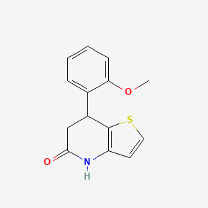 7-(2-methoxyphenyl)-6,7-dihydrothieno[3,2-b]pyridin-5(4H)-one