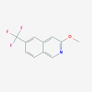 6-(Trifluoromethyl)-3-methoxyisoquinoline