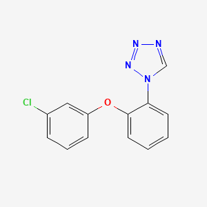 1-[2-(3-chlorophenoxy)phenyl]-1H-tetrazole