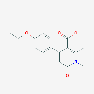 Methyl 4-(4-ethoxyphenyl)-1,2-dimethyl-6-oxo-1,4,5,6-tetrahydropyridine-3-carboxylate