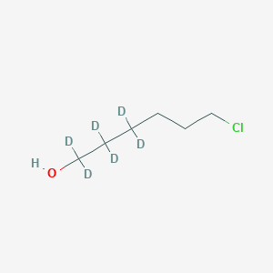 molecular formula C6H7ClD6O B1148495 6-Chloro-1,1,2,2,3,3-hexadeuteriohexan-1-ol CAS No. 1219794-83-8