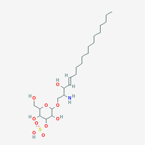 molecular formula C24H47NO10S B1148510 lyso-Sulfatide (NH4+salt) CAS No. 38621-58-8