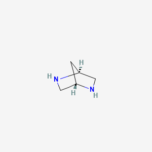 molecular formula C5H10N2 B1148512 (1S,4S)-2,5-Diazabicyclo[2.2.1]heptane CAS No. 132339-20-9