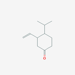 molecular formula C11H18O B1148541 3-Ethenyl-4-isopropylcyclohexanone CAS No. 129215-01-6