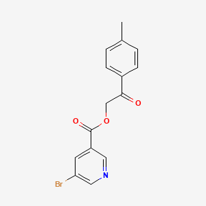 2-(4-Methylphenyl)-2-oxoethyl 5-bromopyridine-3-carboxylate