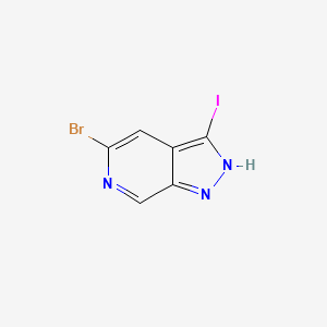 5-Bromo-3-iodo-1H-pyrazolo[3,4-C]pyridine