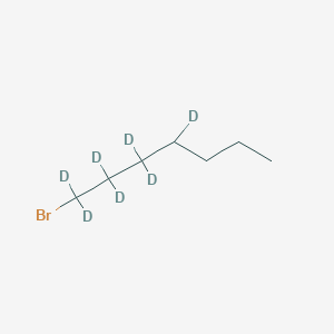 molecular formula C7H8BrD7 B1148558 1-Bromo-1,1,2,2,3,3,4-heptadeuterioheptane CAS No. 1219802-55-7