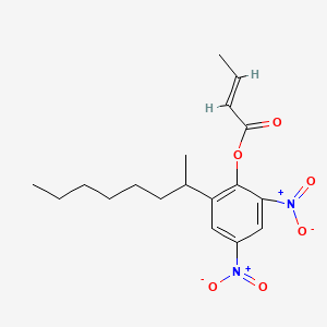 molecular formula C18-H24-N2-O6 B1148560 Dinocap CAS No. 39300-45-3