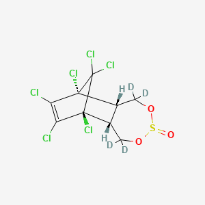 molecular formula C9H6Cl6O3S B1148568 alpha-Endosulfan D4 CAS No. 203716-99-8