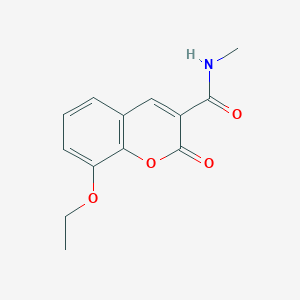 8-ethoxy-N-methyl-2-oxo-2H-chromene-3-carboxamide