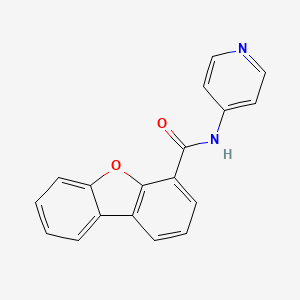 Benzo[b]benzofuran-4-carboxamide, N-(4-pyridinyl)-