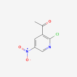 1-(2-Chloro-5-nitropyridin-3-yl)ethanone