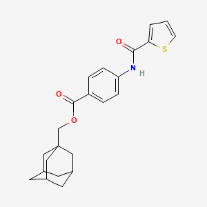 1-Adamantylmethyl 4-[(2-thienylcarbonyl)amino]benzoate