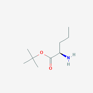 tert-butyl (2R)-2-aminopentanoate