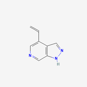 4-Vinyl-1H-pyrazolo[3,4-c]pyridine
