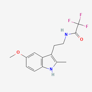 2,2,2-trifluoro-N-[2-(5-methoxy-2-methyl-1H-indol-3-yl)ethyl]acetamide