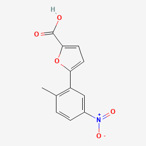 5-(2-Methyl-5-nitrophenyl)furan-2-carboxylic acid