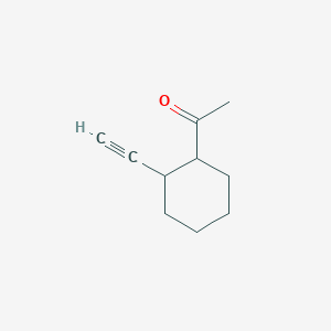 B114873 1-(2-Ethynylcyclohexyl)ethanone CAS No. 155222-56-3