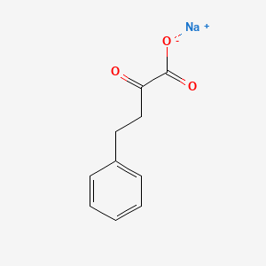 molecular formula C10H9NaO3 B1148730 Sodium 2-oxo-4-phenylbutanoate CAS No. 104165-94-8