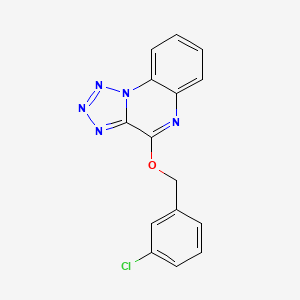 4-[(3-Chlorobenzyl)oxy]tetrazolo[1,5-a]quinoxaline