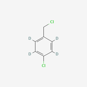 molecular formula C7H2Cl2D4 B1148754 4-Chlorobenzyl-2,3,5,6-d4 chloride CAS No. 1219802-84-2