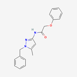 N-(1-benzyl-5-methyl-1H-pyrazol-3-yl)-2-phenoxyacetamide