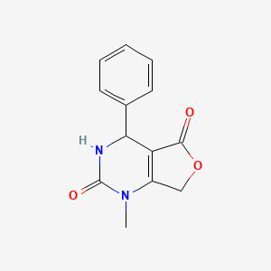 1-methyl-4-phenyl-4,7-dihydrofuro[3,4-d]pyrimidine-2,5(1H,3H)-dione