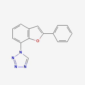 1-(2-phenyl-1-benzofuran-7-yl)-1H-tetrazole