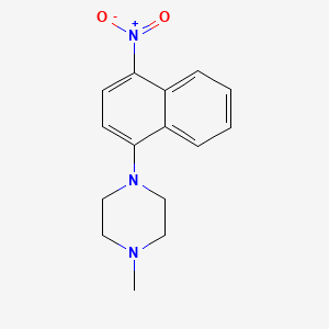 1-Methyl-4-(4-nitro-1-naphthyl)piperazine